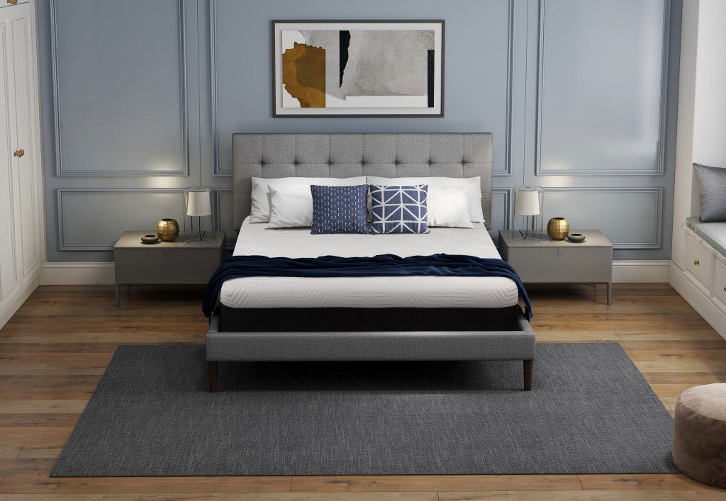 10.5" Hybrid Lux Memory Foam And Wrapped Coil Mattress Twin